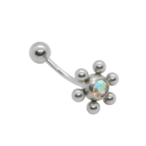Piercing Bananabell Umbigo Modelo 106 Aço 316L